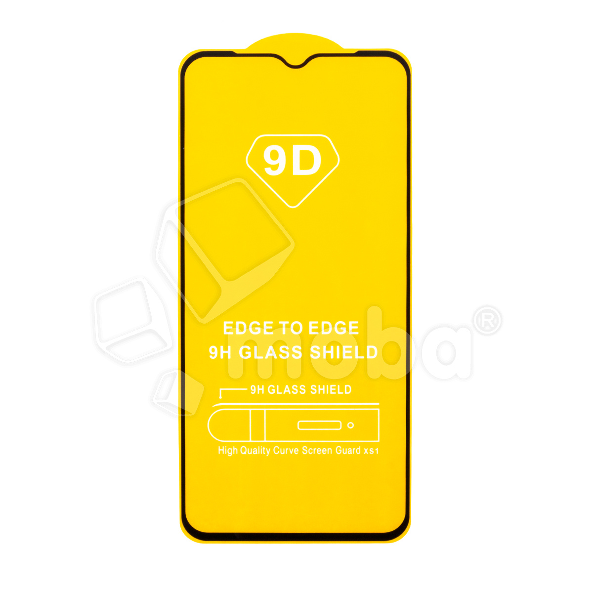Защитное стекло "Полное покрытие" для Realme C30/C30s/Narzo 50i Prime Черный