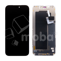 Дисплей для iPhone 17 Pro Max (A3526) в сборе с тачскрином Черный - (Soft OLED, Full HD, 120 Гц) (площадка под IC)