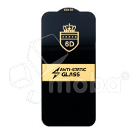 Защитное стекло "Стандарт" для iPhone 16 Черный (Полное покрытие)