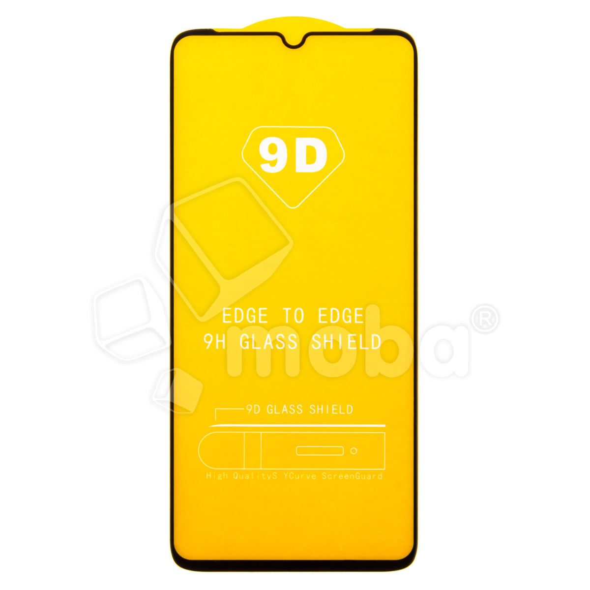 Защитное стекло "Полное покрытие" для Huawei Nova Y70/Y70 Plus/Y71/Y72/Y72S/Y63/Honor X7 Черный