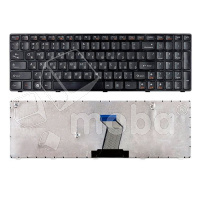 Клавиатура для ноутбука Lenovo IdeaPad B570/B580/V570/Z570/Z575/B590 (с рамкой) Черный