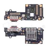 Шлейф для OnePlus Nord 4 (CPH2663) плата на системный разъем/разъем SIM/микрофон - Премиум