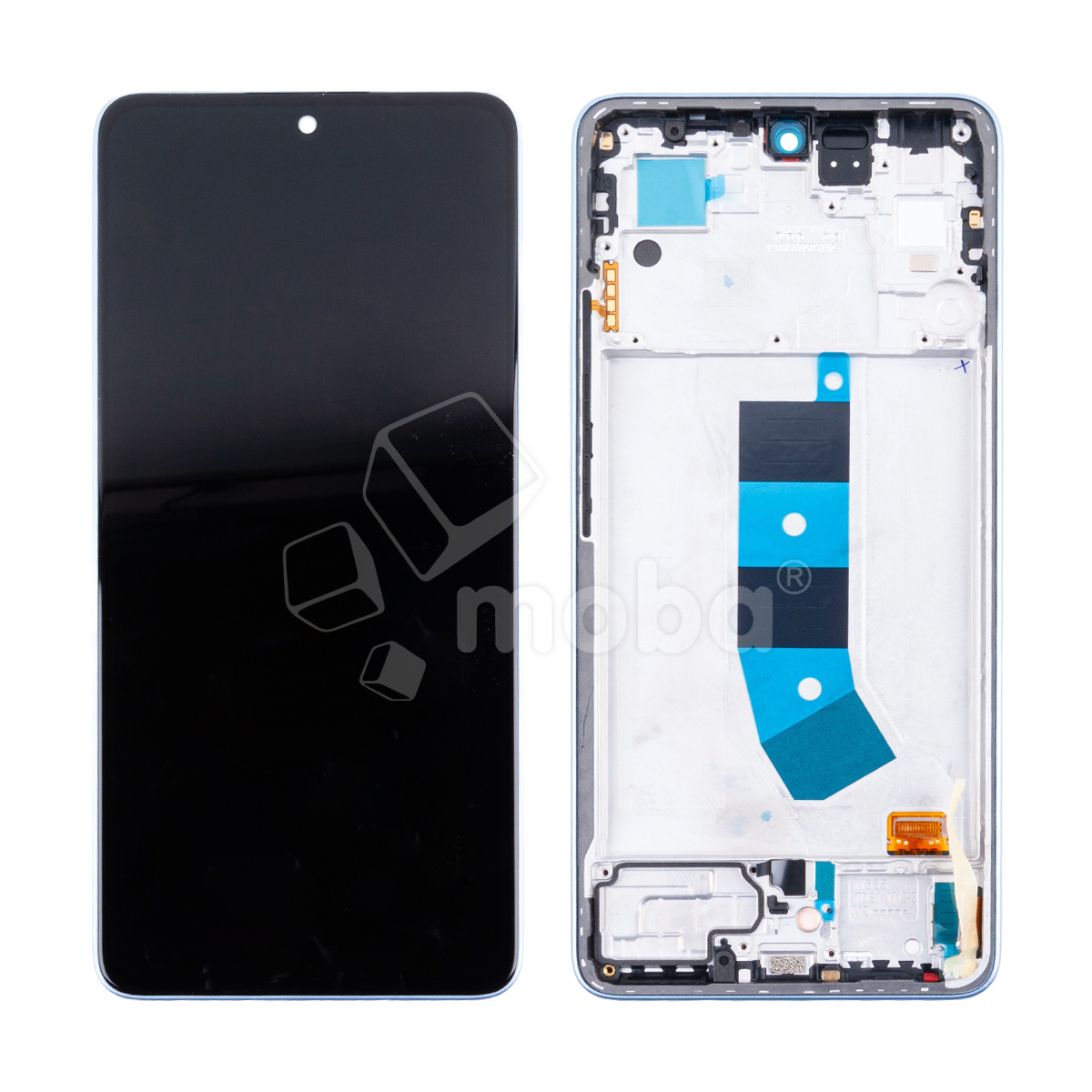 Дисплей для Xiaomi Redmi Note 13 4G (23129RAA4G/23124RA7EO/23129RA5FL) модуль с рамкой Синий - OR (SP)