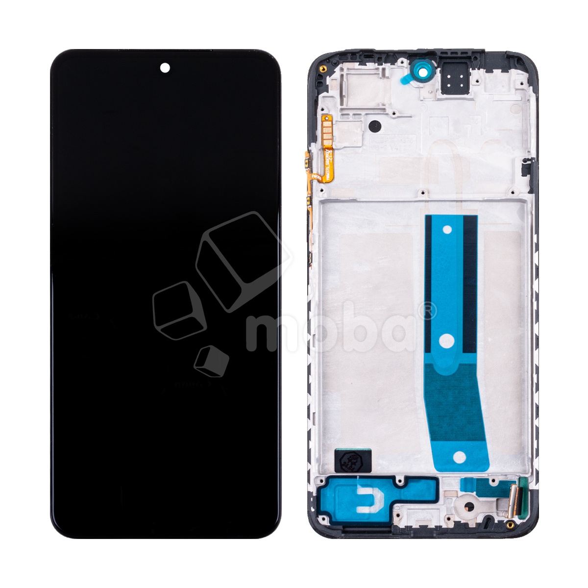 Дисплей для Xiaomi Redmi Note 11 (2201117TY/2201117SY) модуль с рамкой Черный - (In-Cell) (QHD, 300 Кд/м?)