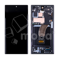 Дисплей для Samsung Galaxy S23 Ultra (S918B) модуль с рамкой Черный - OR (SP)