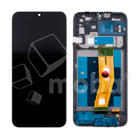 Дисплей для Samsung Galaxy A14 4G (A145F) модуль с рамкой Черный - OR Ref. (SP)