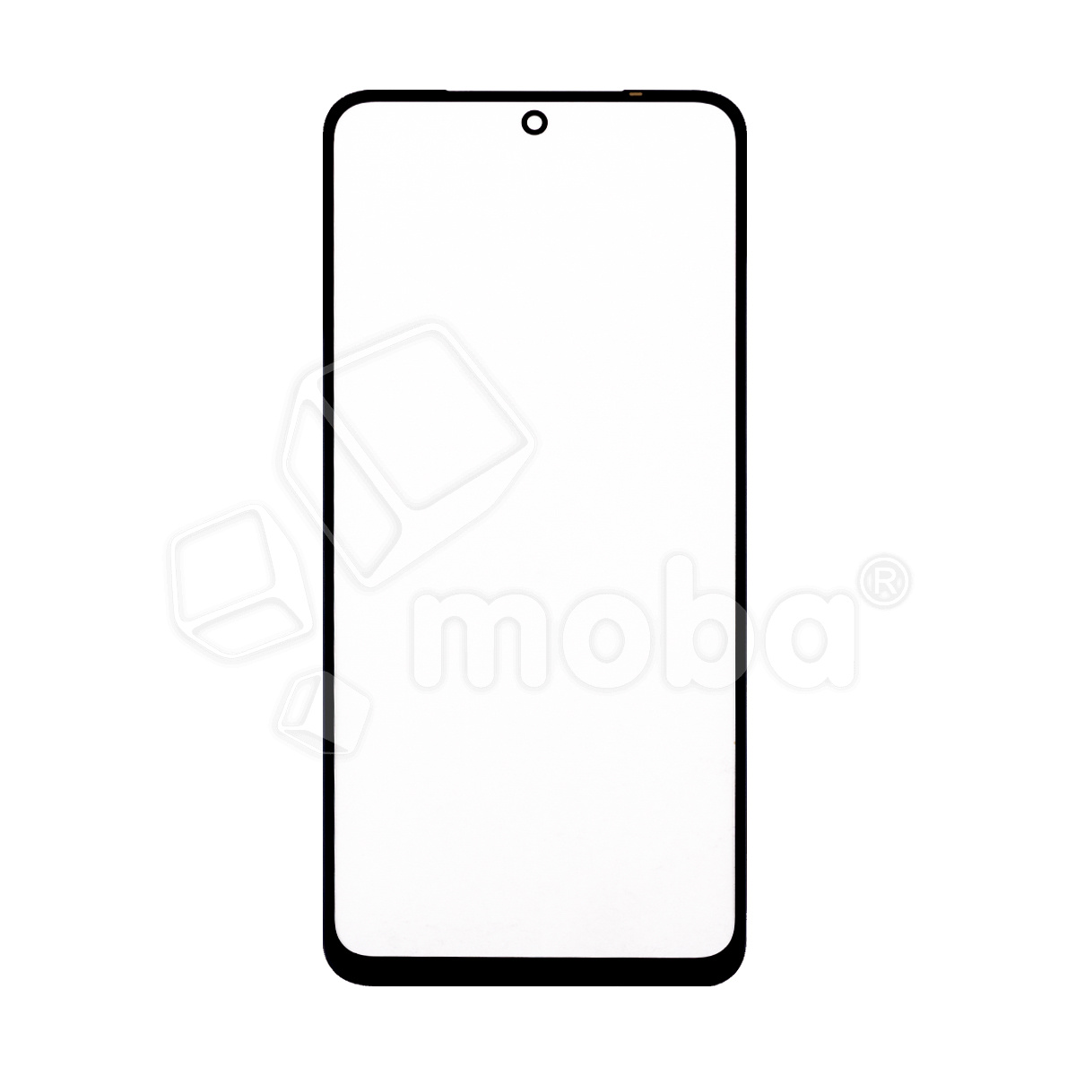 Стекло для переклейки Xiaomi Redmi Note 11/11S 4G/12S/Poco M4 Pro 4G (2201117TY/2201117SY/23030RAC7Y/2201117PG) с OCA пленкой Черный - OR (Mitsubishi)