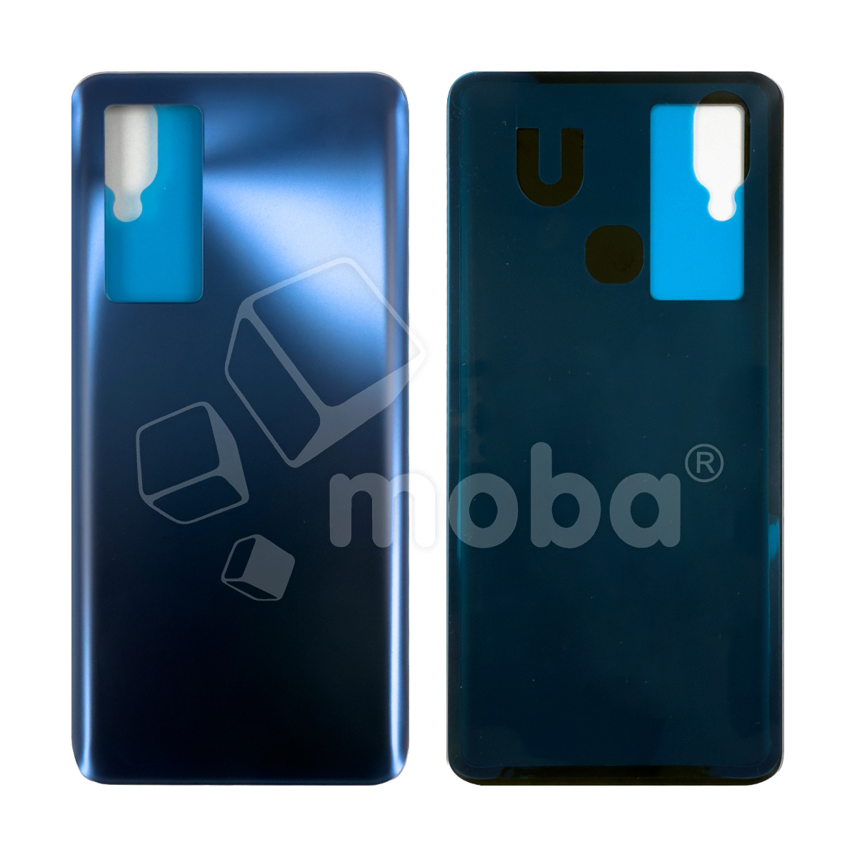 Задняя крышка для Xiaomi 12T/12T Pro (22071212AG/22081212UG) Голубой (Матовая)
