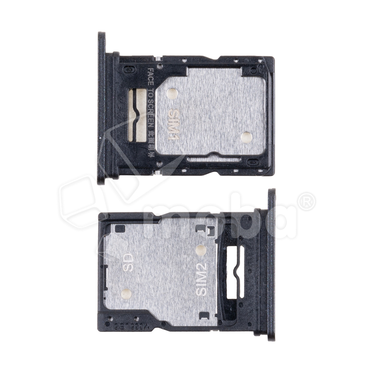 Держатель SIM для Xiaomi Redmi Note 13 4G (23129RAA4G/23124RA7EO/23129RA5FL) Черный
