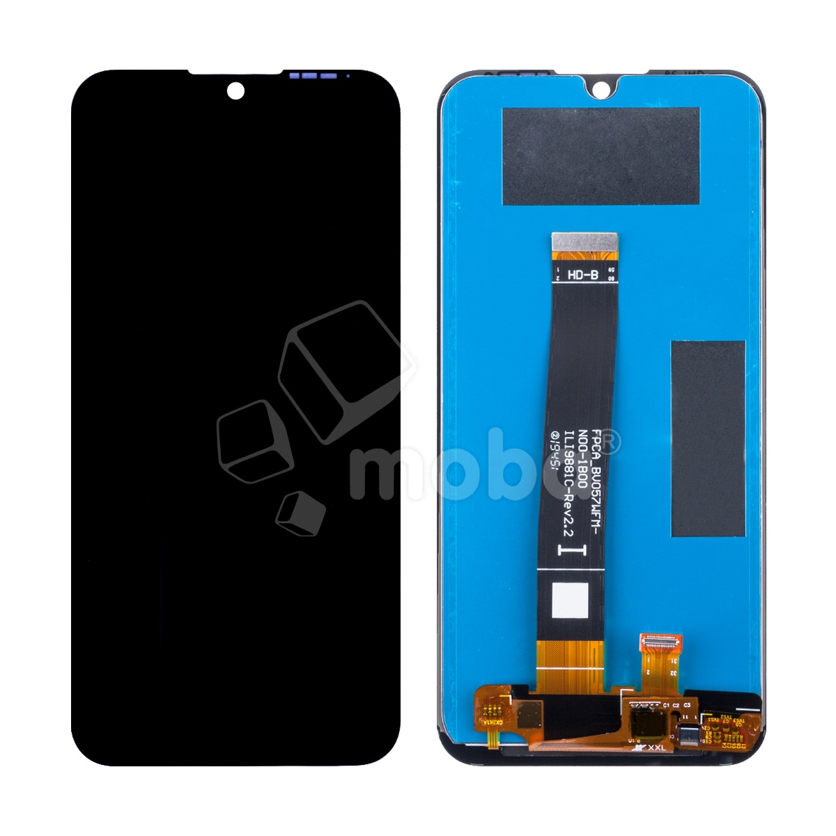 Дисплей для Huawei Y5 2019/Honor 8S/8S Prime (AMN-LX9/KSE-LX9/KSA-LX9) (Rev 2.2) в сборе с тачскрином Черный - Оптима (QHD, 250 Кд/м?)