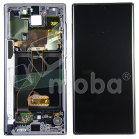 Дисплей для Samsung Galaxy Note 10 (N970F/N971F) модуль с рамкой Черный - OR (SP)