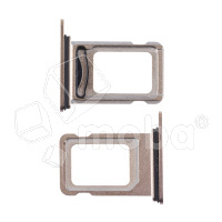 Держатель SIM для iPhone 14 Pro/14 Pro Max (2 Sim) (A2891/A2895) Темно-фиолетовый