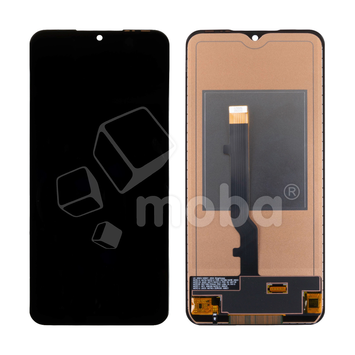 Дисплей для Tecno Pova 4 Pro (LG8n) в сборе с тачскрином Черный - (In-Cell)