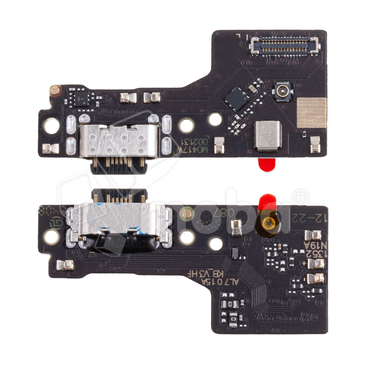 Шлейф для Xiaomi Poco M6 4G/Redmi 13 4G (2404APC5FG/24040RN64Y) плата системный разъем/микрофон