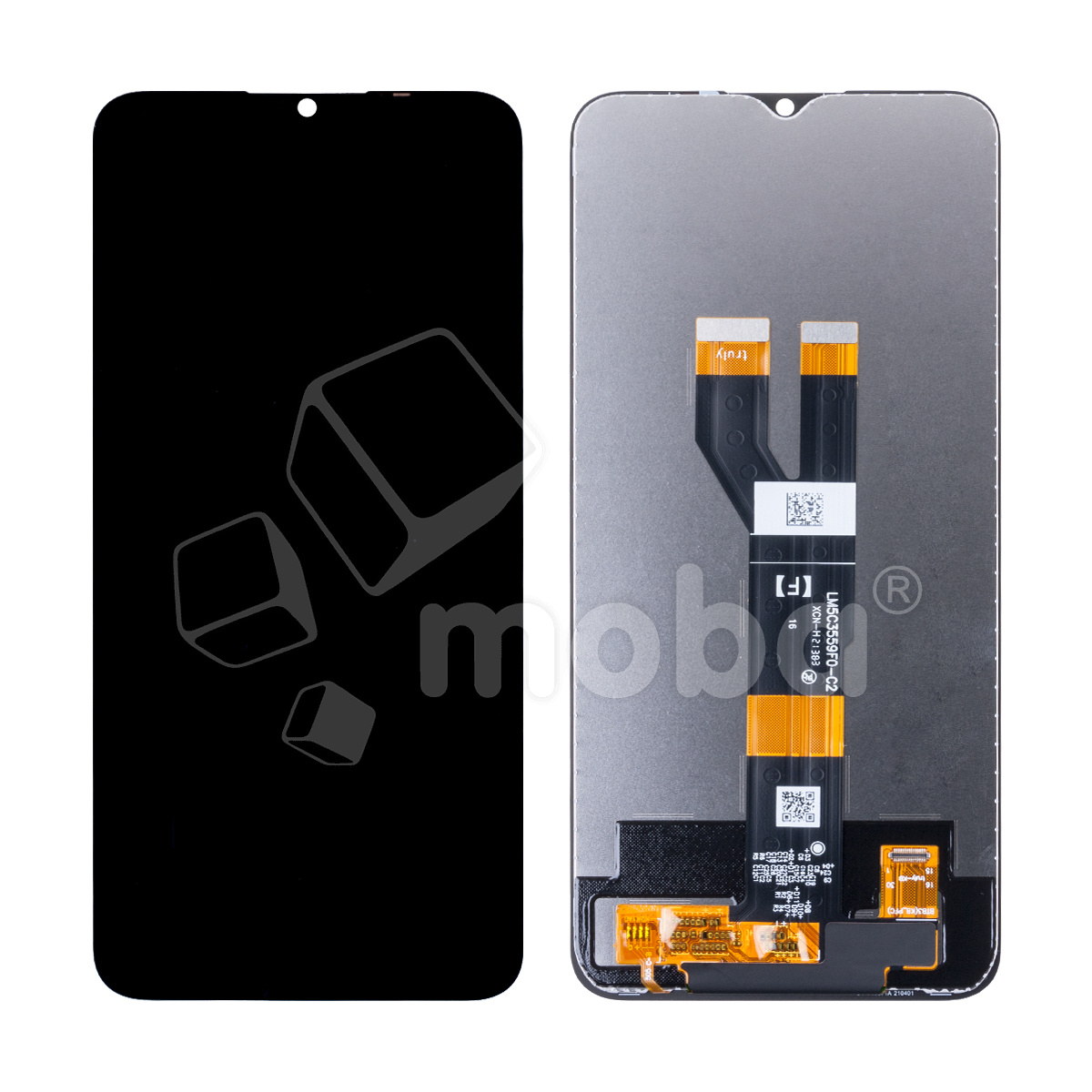 Дисплей для Realme C21/C20/C11 2021/Narzo 50i (RMX3201/RMX3231/RMX3235) в сборе с тачскрином Черный - OR (HD+, 300 Кд/м?, 60 Гц)