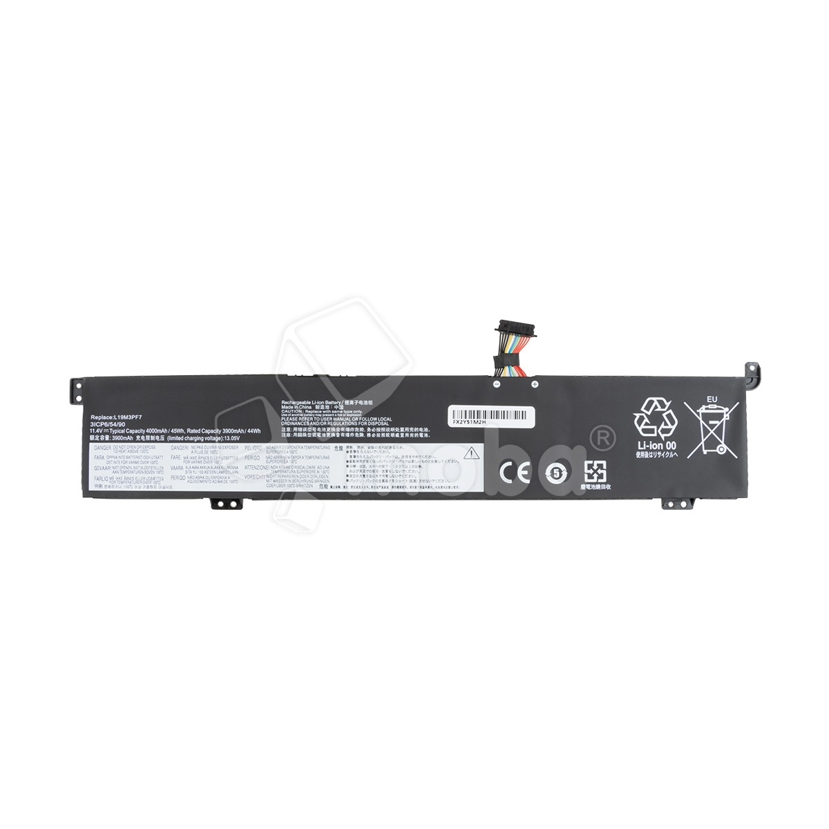 Аккумуляторная батарея для ноутбука Lenovo Ideapad Gaming 3-15IMH05 (L19M3PF7) 3900 mAh