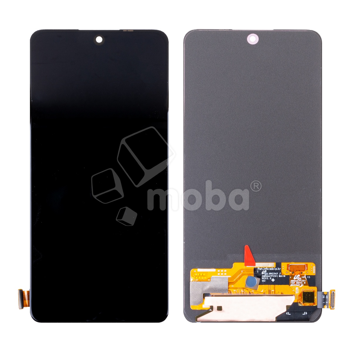 Дисплей для Xiaomi Redmi Note 13 4G/14 4G/5G (23129RAA4G/23124RA7EO/23129RA5FL/24117RN76O/24117RN76G/24094RAD4G) в сборе с тачскрином Черный - (OLED) (Full HD, 450 Кд/м?)