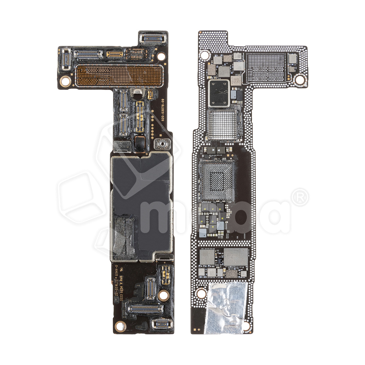 Материнская плата для iPhone 15/15 Plus (A3090/A3094) Sim+E-Sim без микросхем (Нижняя часть)