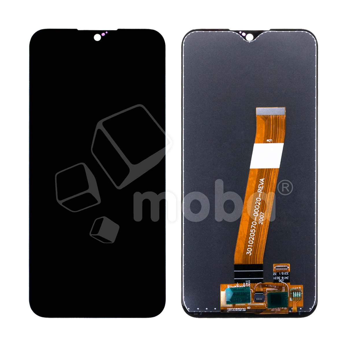 Дисплей для Samsung Galaxy A01/M01 (A015F/M015F) в сборе с тачскрином Черный (Узкий коннектор) - OR (HD+, 300 Кд/м?, 60 Гц)