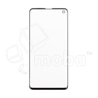 Стекло для переклейки Samsung Galaxy S10 (G973F) в сборе с OCA пленкой Черный - (Feaglet)