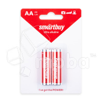 Батарейка AA LR6 Smartbuy Alkaline 1.5V (2 шт. в блистере)