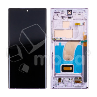 Дисплей для Samsung Galaxy S23 Ultra (S918B) модуль с рамкой Лавандовый - (OLED)