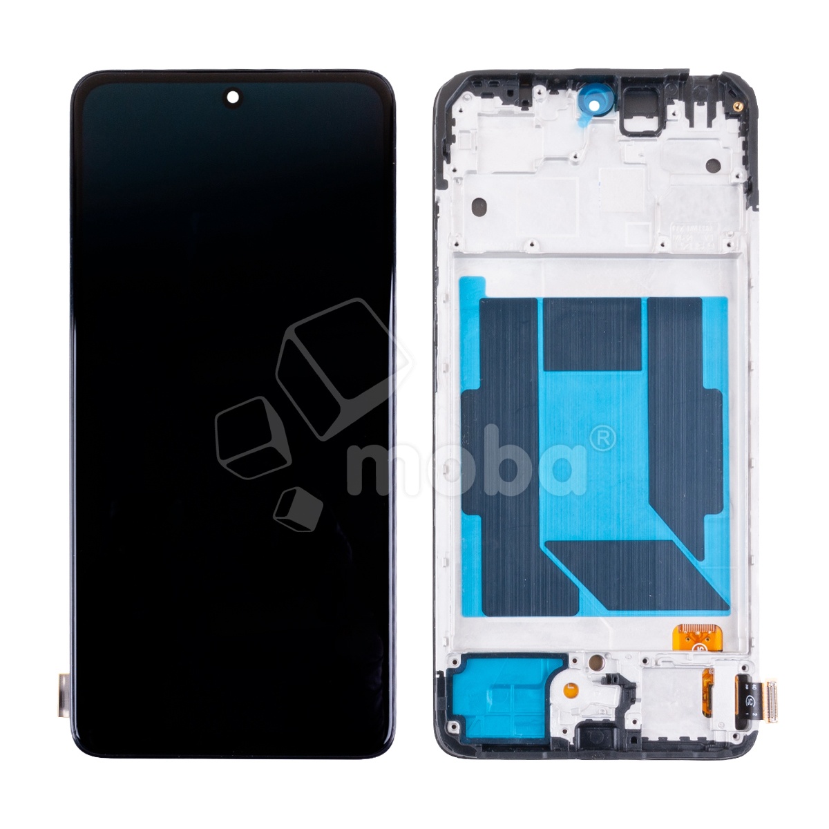 Дисплей для Xiaomi Redmi Note 14 4G (24117RN76O/24117RN76G) модуль с рамкой Черный - (OLED) (Full HD, 450 Кд/м?)
