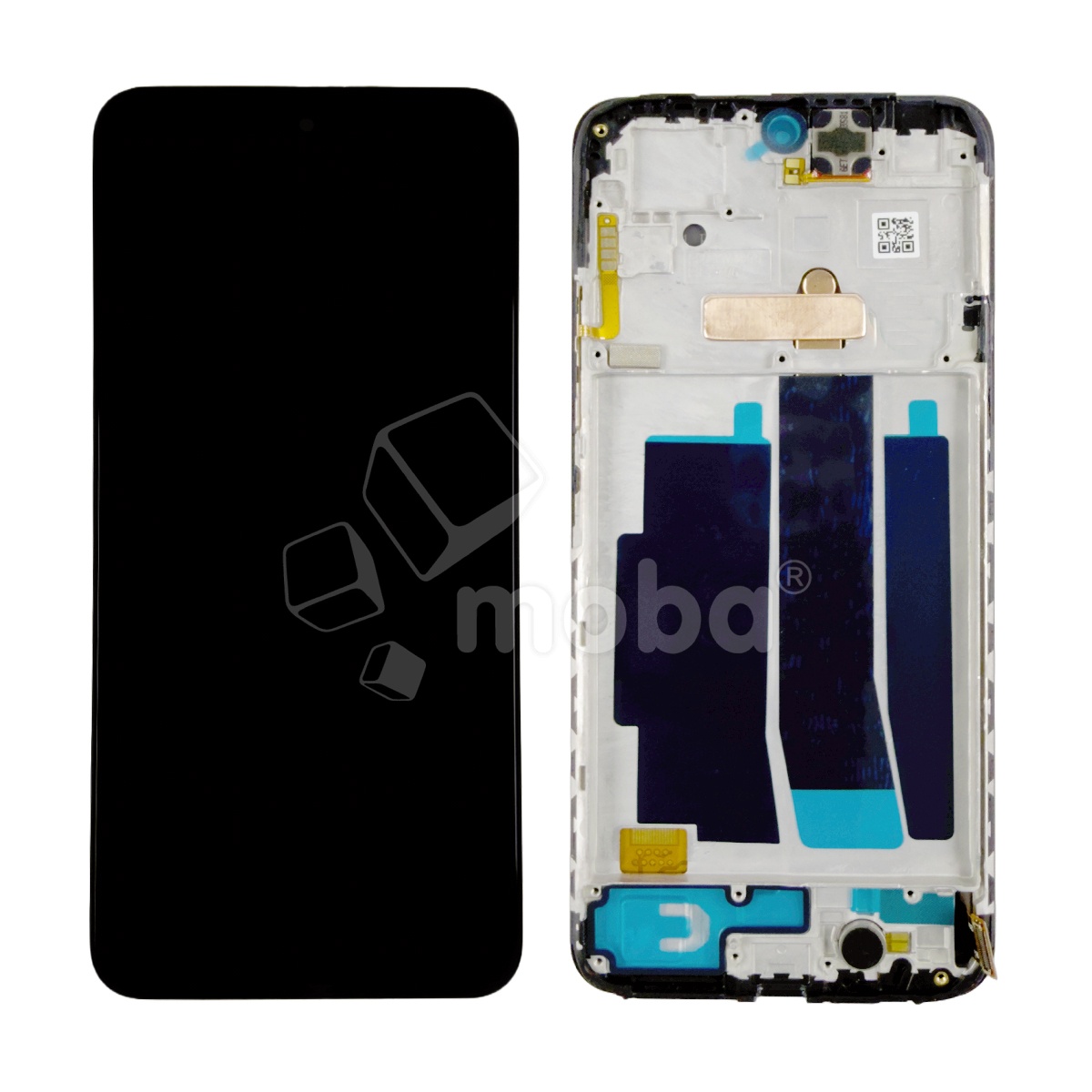 Дисплей для Xiaomi Redmi Note 11S 4G/Poco M4 Pro 4G (2201117SY/2201117SG/2201117PG) модуль с рамкой Черный - (In-Cell) - Премиум