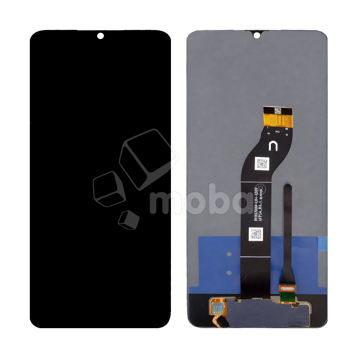 Дисплей для Xiaomi Redmi 13C 4G (23100RN82L/23108RN04Y/23106RN0DA/2311DRN14I) в сборе с тачскрином Черный - OR100 (HD+, 400 Кд/м?, 90 Гц)