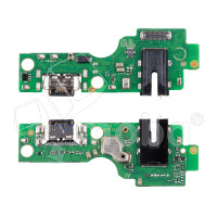 Шлейф для Infinix Smart 10 Plus (X6725C) плата на системный разъем/разъем гарнитуры/микрофон - Премиум