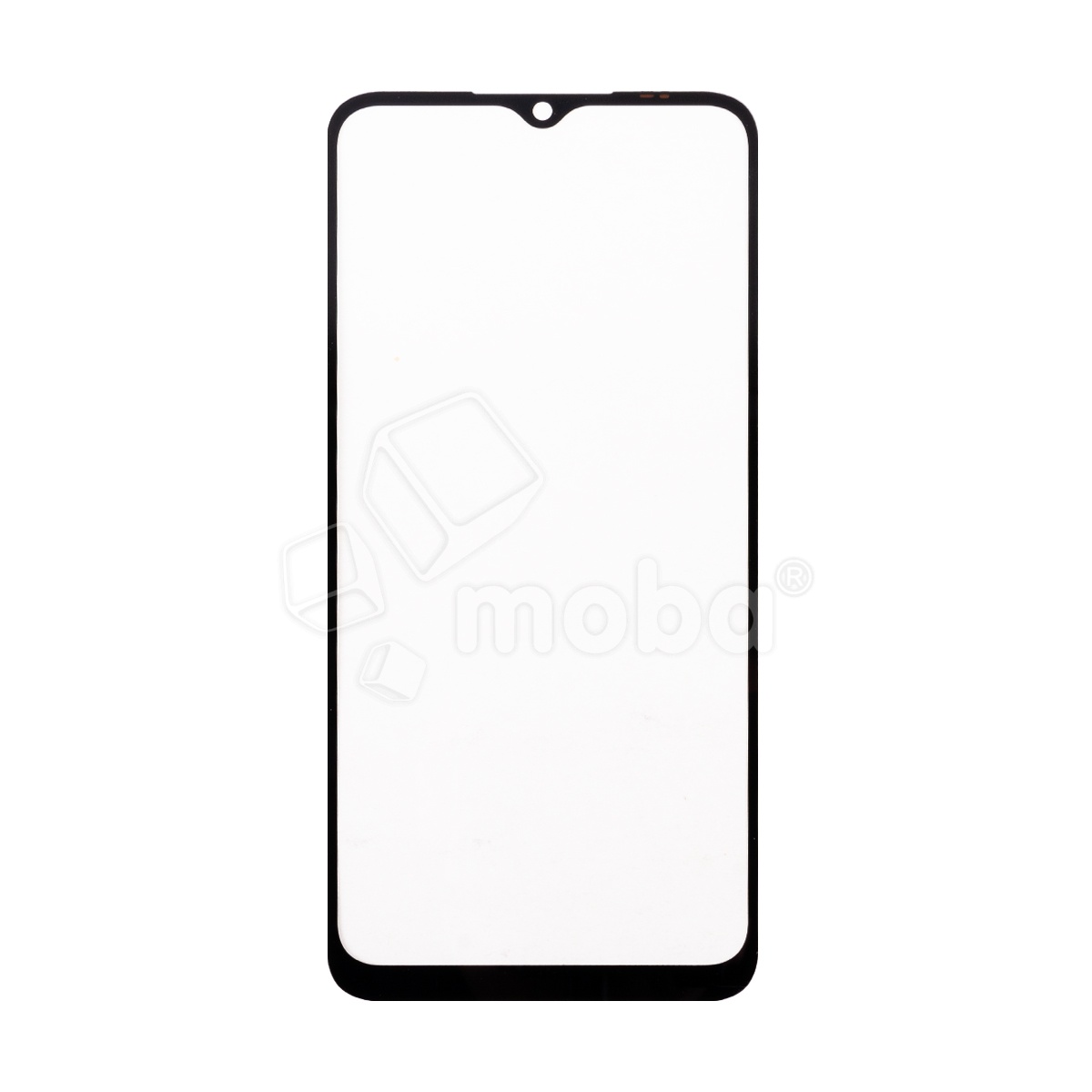 Стекло для переклейки Huawei Honor X6/X8 5G (VNE-LX1/VNE-N41) с OCA пленкой Черный - OR (Mitsubishi)