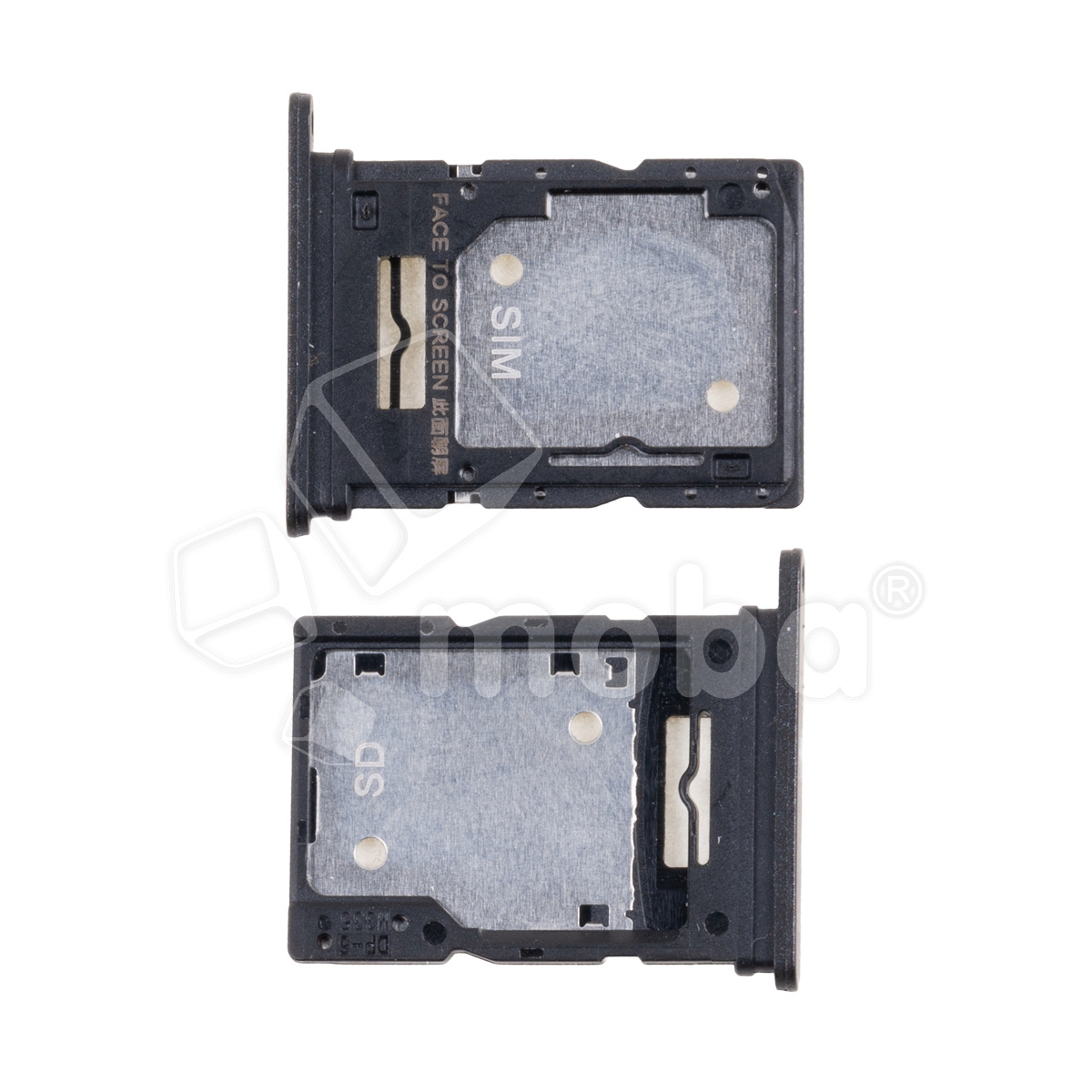 Держатель SIM для Xiaomi Redmi Note 14 4G (24117RN76O/24117RN76G) Черный