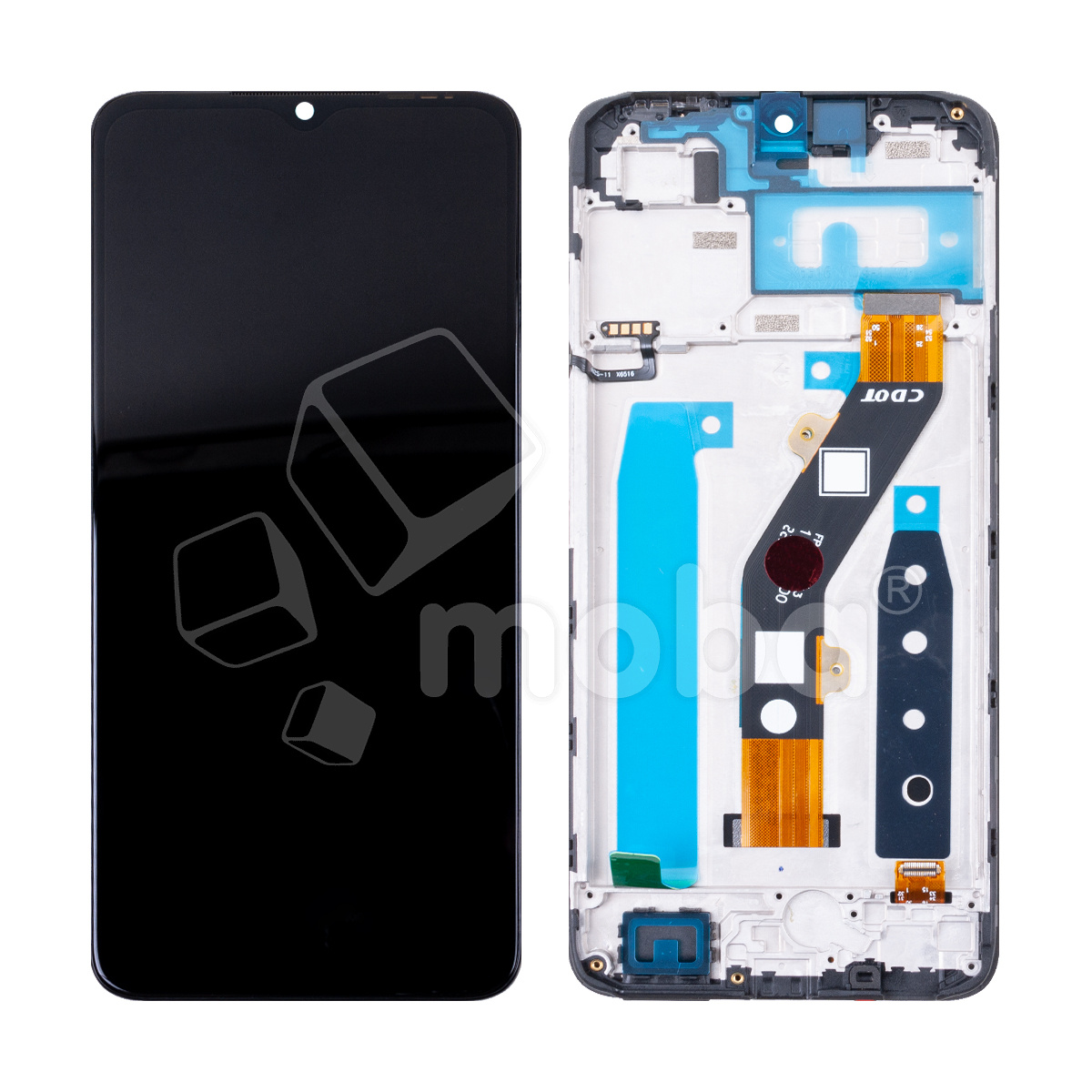 Дисплей для Infinix Smart 7 HD (X6516) модуль с рамкой Черный - OR (HD+, 300 Кд/м?, 60 Гц)