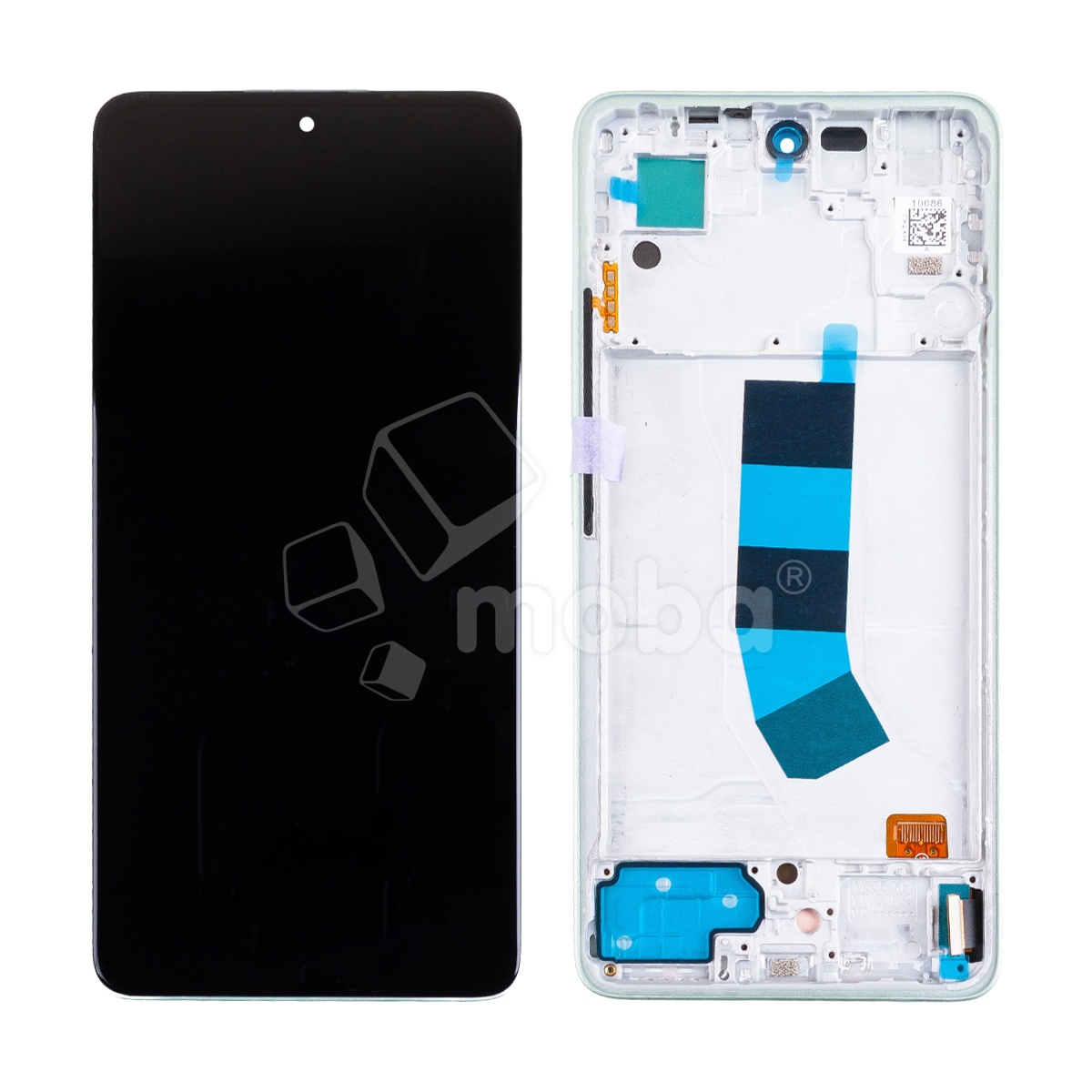Дисплей для Xiaomi Redmi Note 13 4G (23129RAA4G/23124RA7EO/23129RA5FL) модуль с рамкой Зеленый - (OLED) (Full HD, 450 Кд/м?)