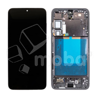 Дисплей для Samsung Galaxy S24+ (S926B) модуль с рамкой Черный - Сервисный Оригинал