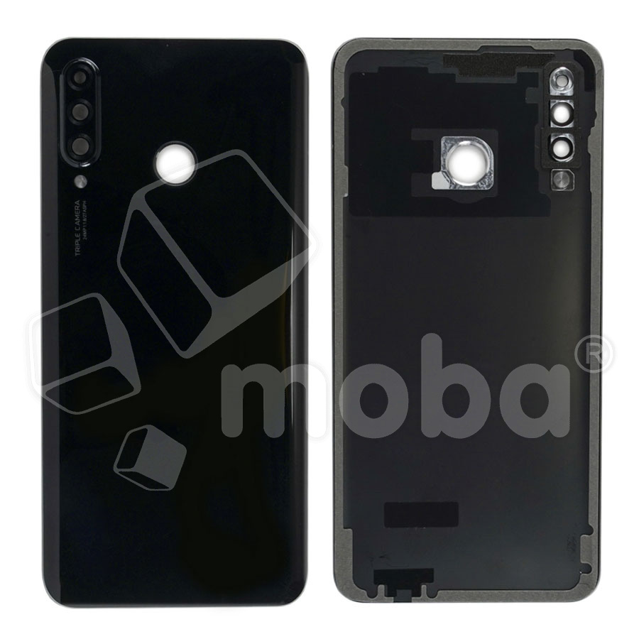 Задняя крышка для Huawei P30 Lite (MAR-LX1M) (24MP) Черный - Премиум