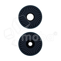 Стекло камеры для Huawei Nova 11i (MAO-LX9N) (комплект 2 шт.) Черный