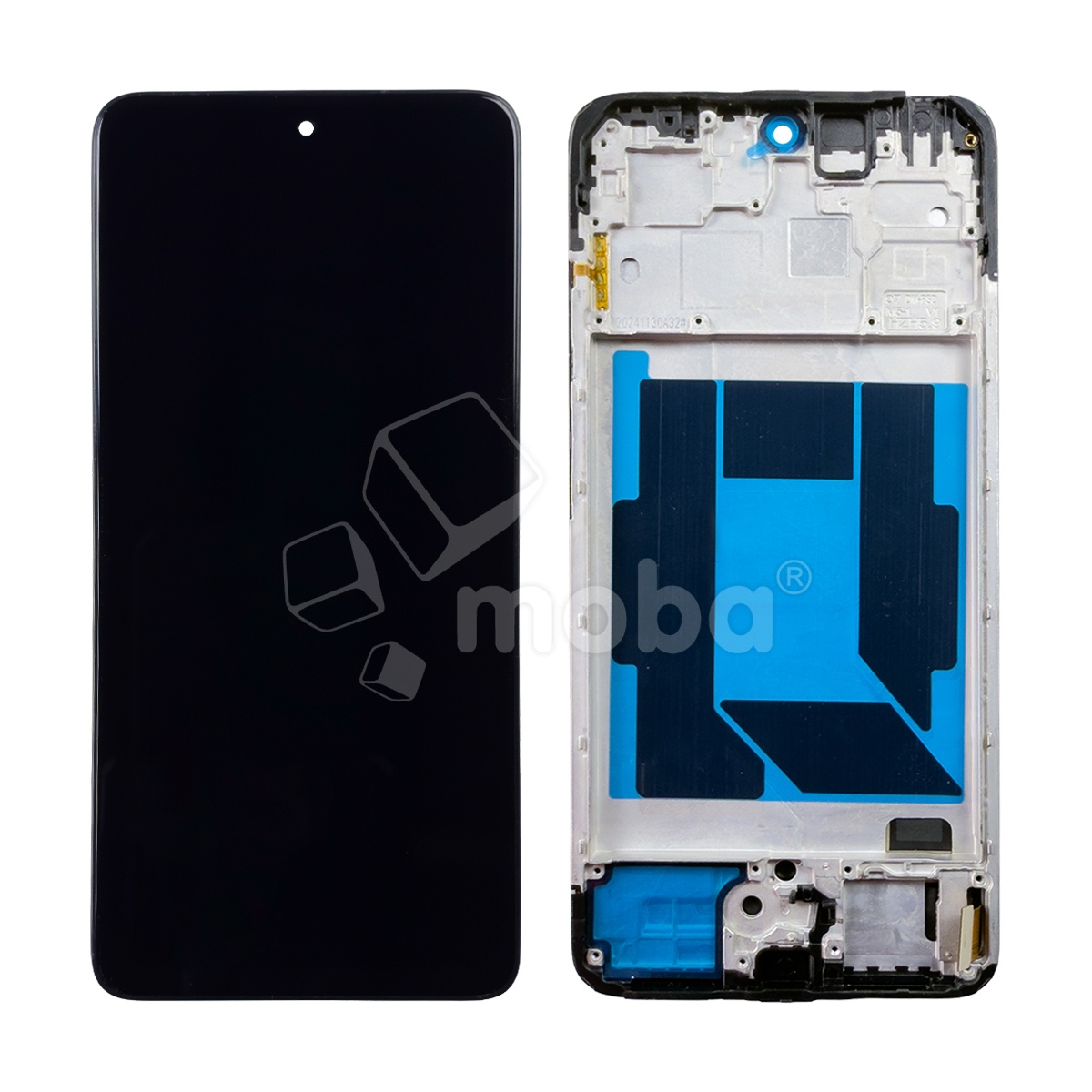 Дисплей для Xiaomi Redmi Note 14 4G (24117RN76O/24117RN76G) модуль в рамке Черный - (In-Cell) (QHD, 300 Кд/м?)
