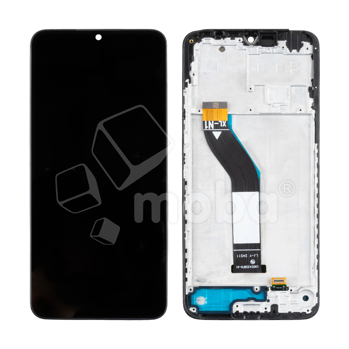 Дисплей для Xiaomi Redmi 14C/Poco C75 (2411DRN47C/2410FPCC5G) модуль с рамкой Черный - OR (HD+, 300 Кд/м?, 120 Гц)