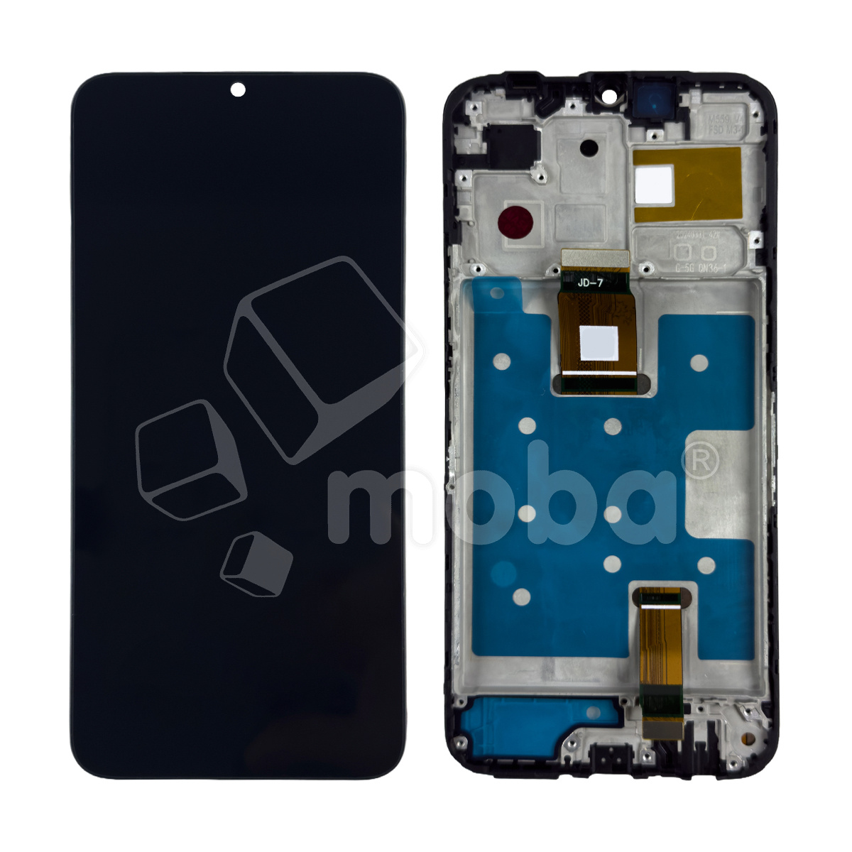 Дисплей для Huawei Honor X6b (JDY-LX1/JDY-LX2) модуль с рамкой Черный - OR (HD+, 300 Кд/м?, 90 Гц)