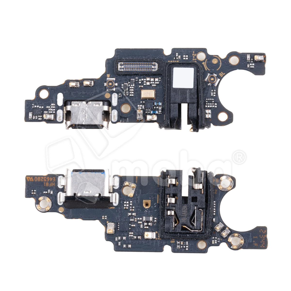 Шлейф для Huawei Honor X7b 4G/90 Smart (CLK-LX1/CLK-NX1/CLK-NX3) плата на системный разъем/разъем гарнитуры/микрофон - Премиум