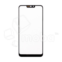 Стекло для переклейки Huawei Honor 8С/Asus ZB633KL в сборе с OCA пленкой Черный - OR (Mitsubishi)