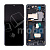 Дисплей для Samsung Galaxy S21 Ultra (G998B) модуль с рамкой Черный - (In-Cell)