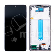 Дисплей для Samsung Galaxy A33 5G (A336B) модуль с рамкой Черный - (OLED)