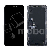Дисплей для iPhone Xs Max (A1921/A2101) в сборе с тачскрином Черный - (Hard OLED, Full HD)
