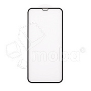 Защитное стекло "Матовое" для iPhone X/Xs/11 Pro Черный (Закалённое, полное покрытие)