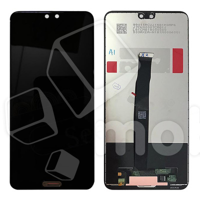 Дисплей для Huawei P20 (EML-L29) в сборе с тачскрином Черный - Оптима