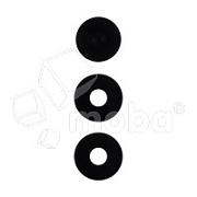 Стекло камеры для Realme C71/P3 Lite 4G (RMX5303/RMX5300) (комплект 3 шт.) Черный