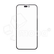 Стекло для переклейки iPhone 14 Pro в сборе с OCA пленкой Черный - OR (Feaglet)