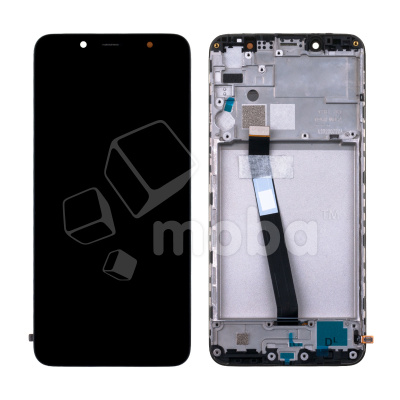Дисплей для Xiaomi Redmi 7A (M1903C3EE) модуль с рамкой Черный - OR (SP)